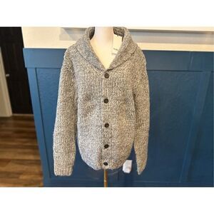 GoodFellow & Co  Cardigan Sweater Gray Flecks